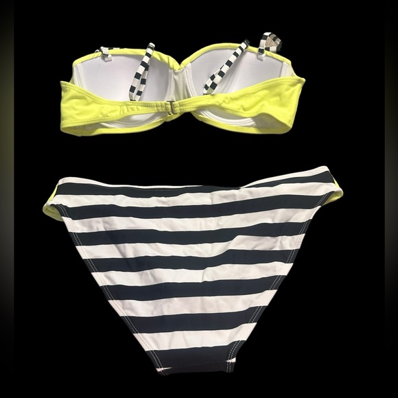 NWOT Lime Green and Black Bikini size Large - Picture 5 of 7